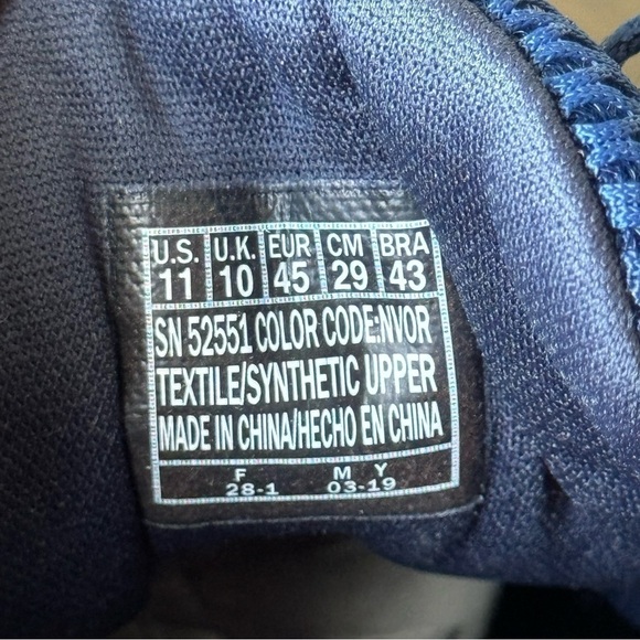 Skechers Air Ultra Flex (Orange/Navy) Sneaker Size 11 Men - Picture 9 of 9